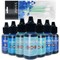 Blue Alcohol Inks Set, Tim Holtz Alcohol Ink Blues 7-Pack, 10 Pixiss Blending Tools